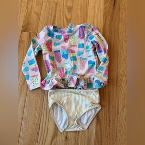 Ruffle Butts 2 Piece Girls Bathing suit